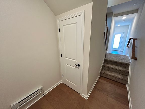 From garage side entry