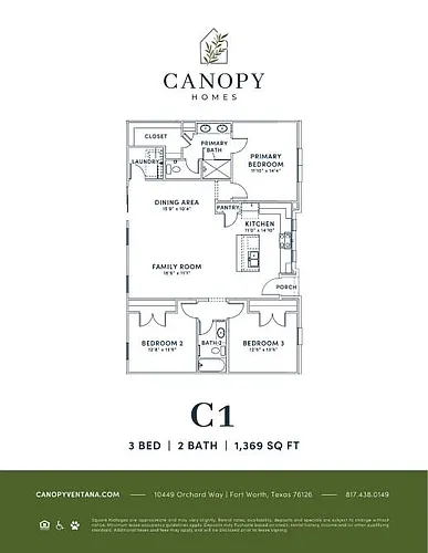 Floor plan C1