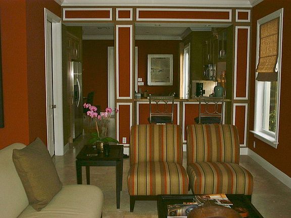 Living room to kitchen