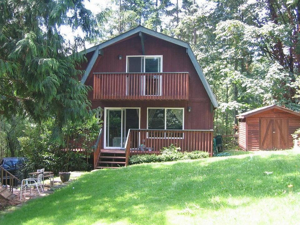 House from backyard