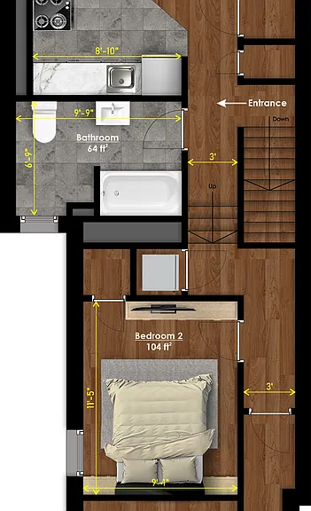 2829 W Girard Ave #3 — Photo 7