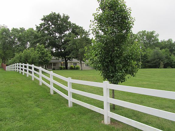 Charming rail fencing