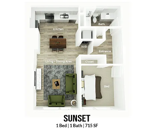 Floor plan Sunset