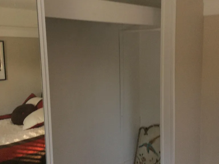 Fourth bedroom very large closet.