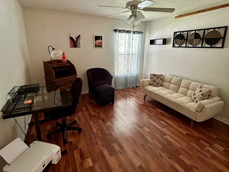 3-Bedroom Full Sleeper Sofa good for office or study space
