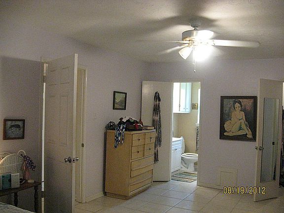 Master bedroom looking towards master bath