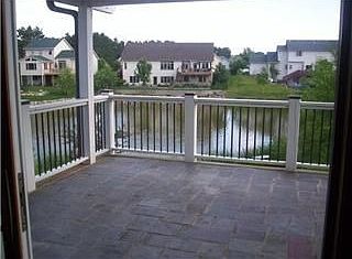 tiled and covered deck