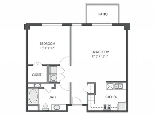 Floor plan Pecos