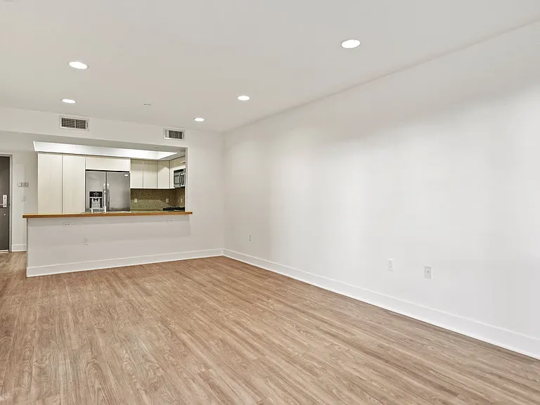 Open-Concept Dining and Living Room Space