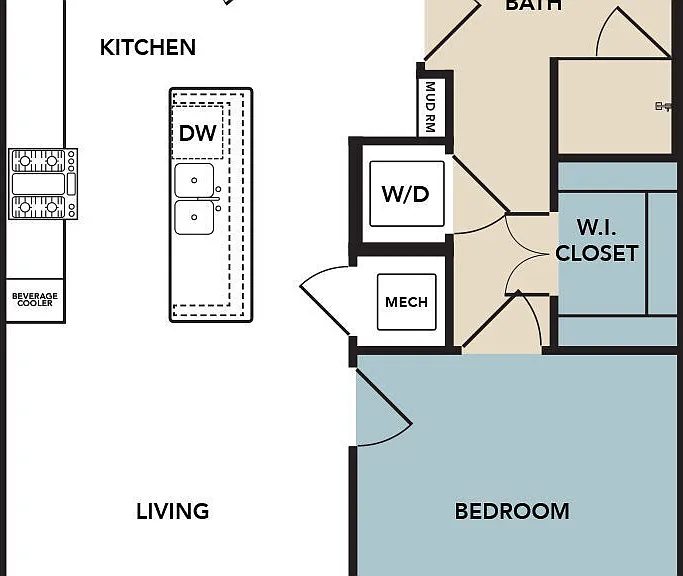 A7 floor plan Broadstone North Lamar