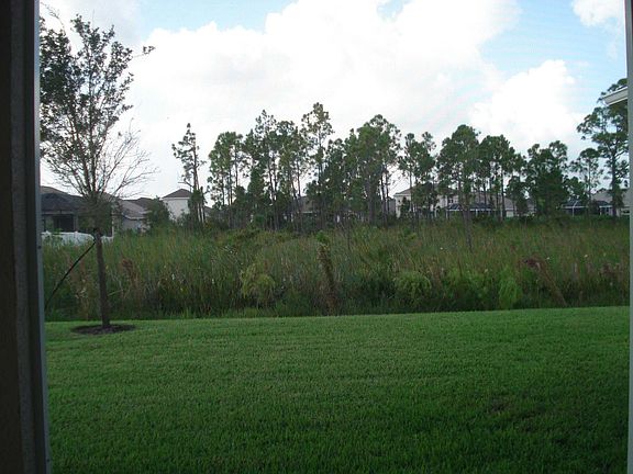 Back yard on the preserve