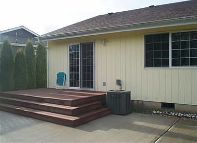 New patio and deck