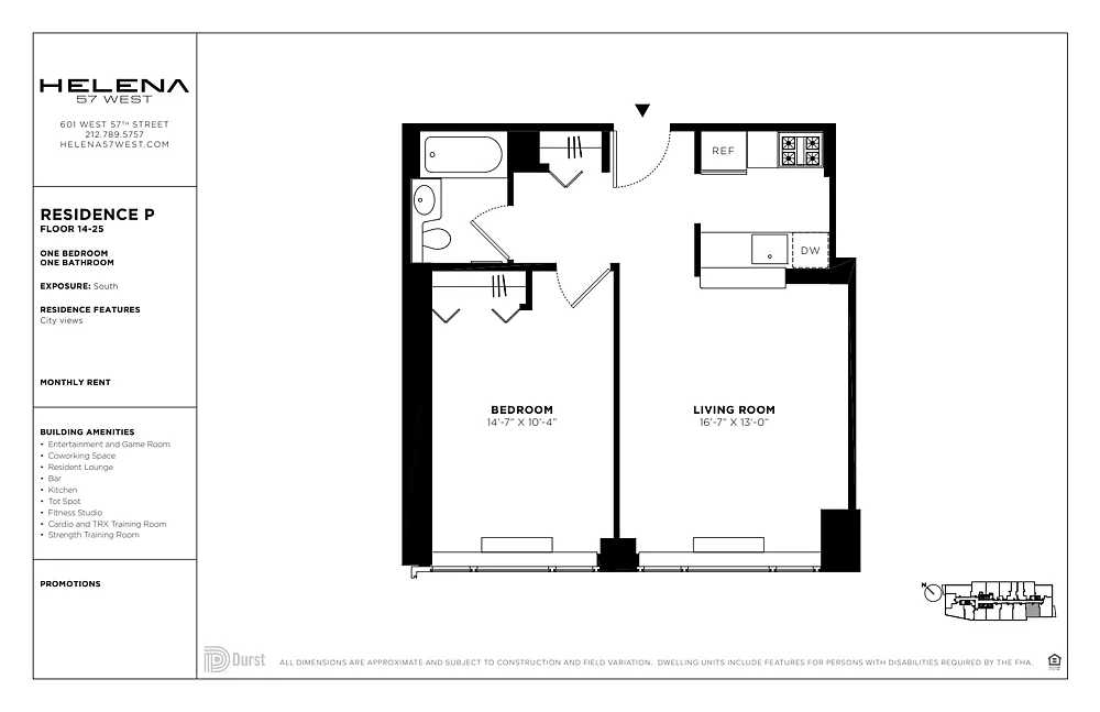 Building Photo - 601 W 57th St #16P