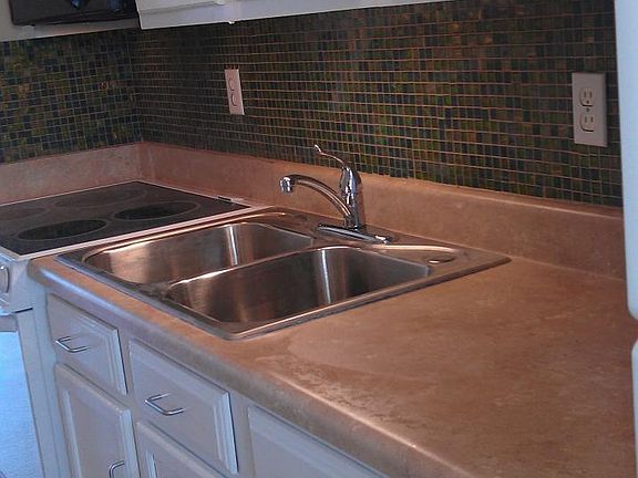 Galley style kitchen