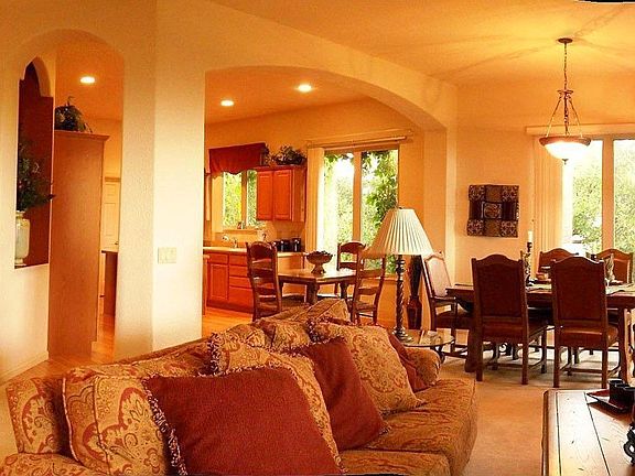 This Patio Home Offers Architectural Details & Soaring Ceilings