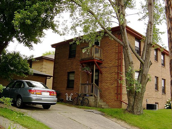 Back of property and parking