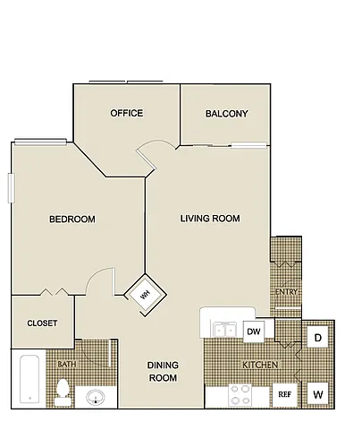 Floor plan A2
