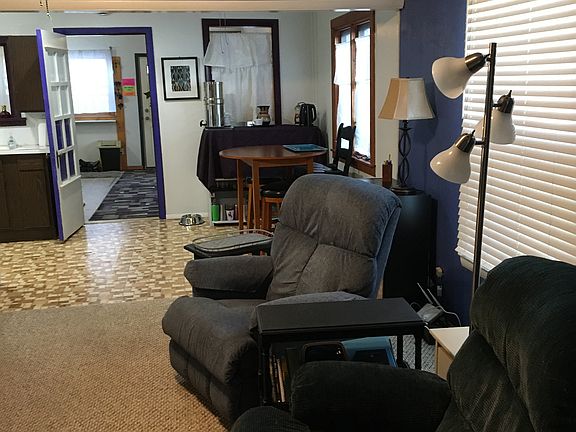 View inside front door