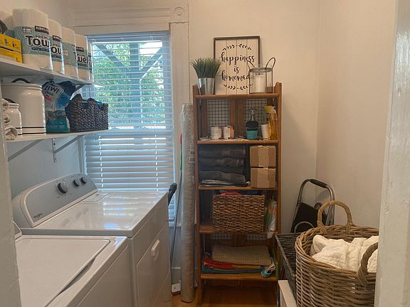 Laundry Room with Full-Sized Appliances