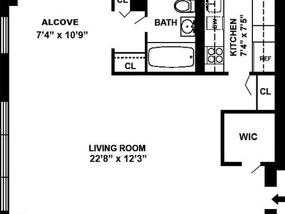 2nd image of 400 E 54th St APT 14G