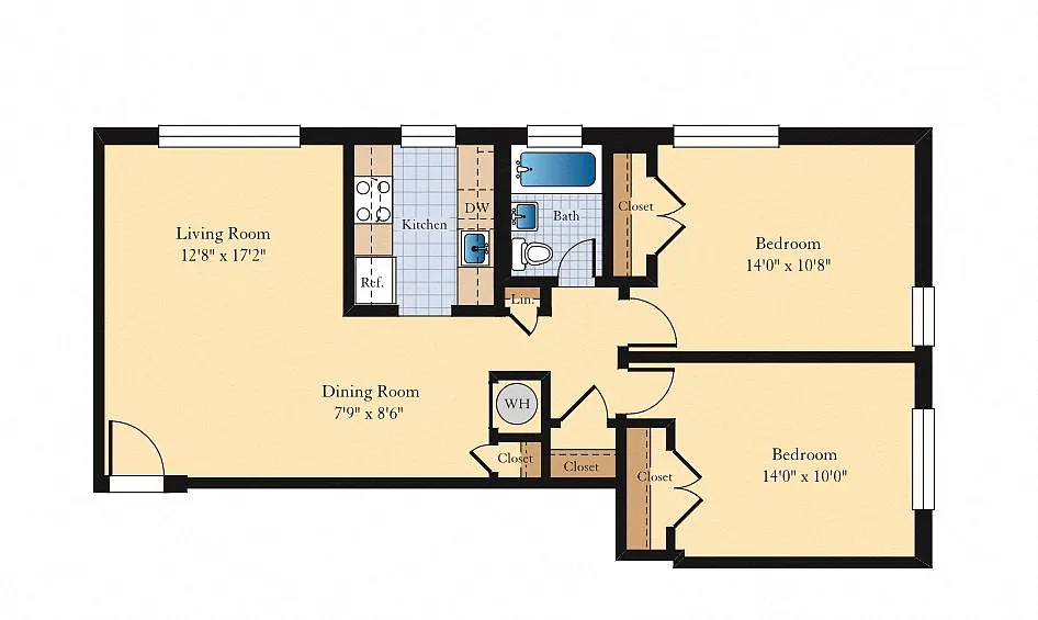 Floor plan B3