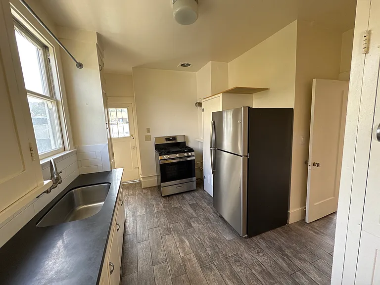 Kitchen with updated stainless steel appliances