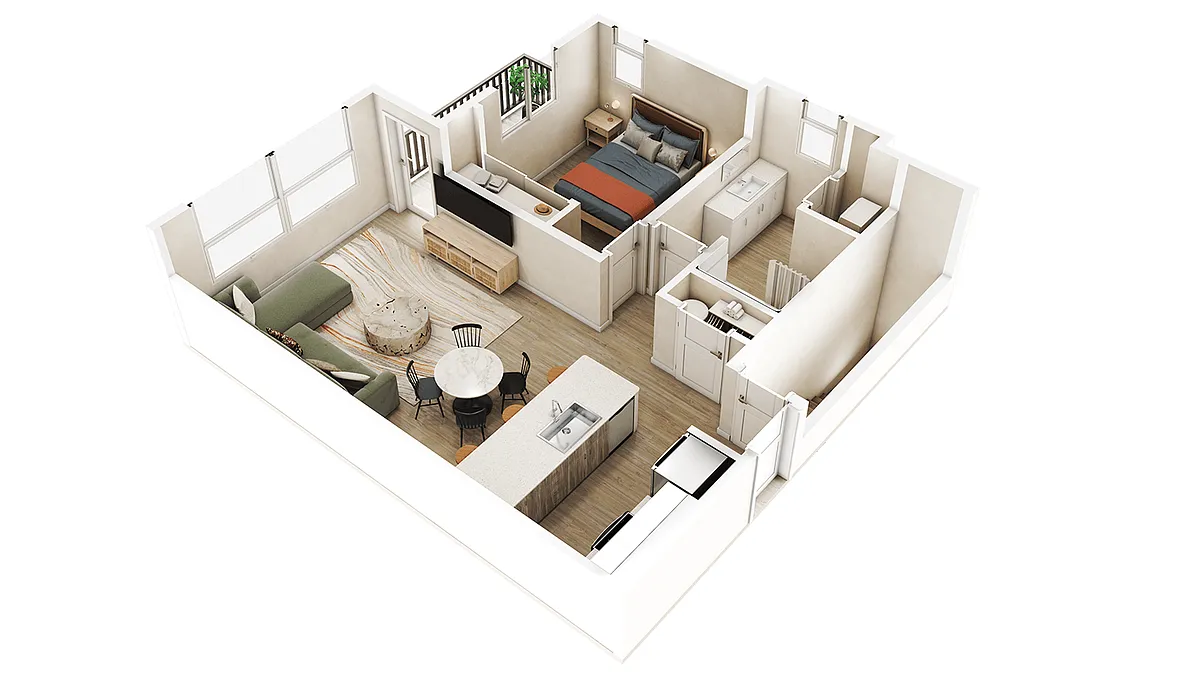 Floor plan Sage + Garage