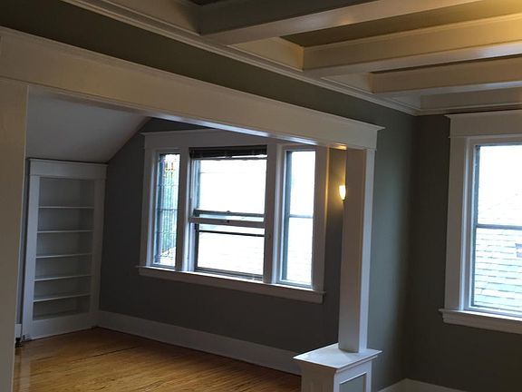 view of living room from dining room