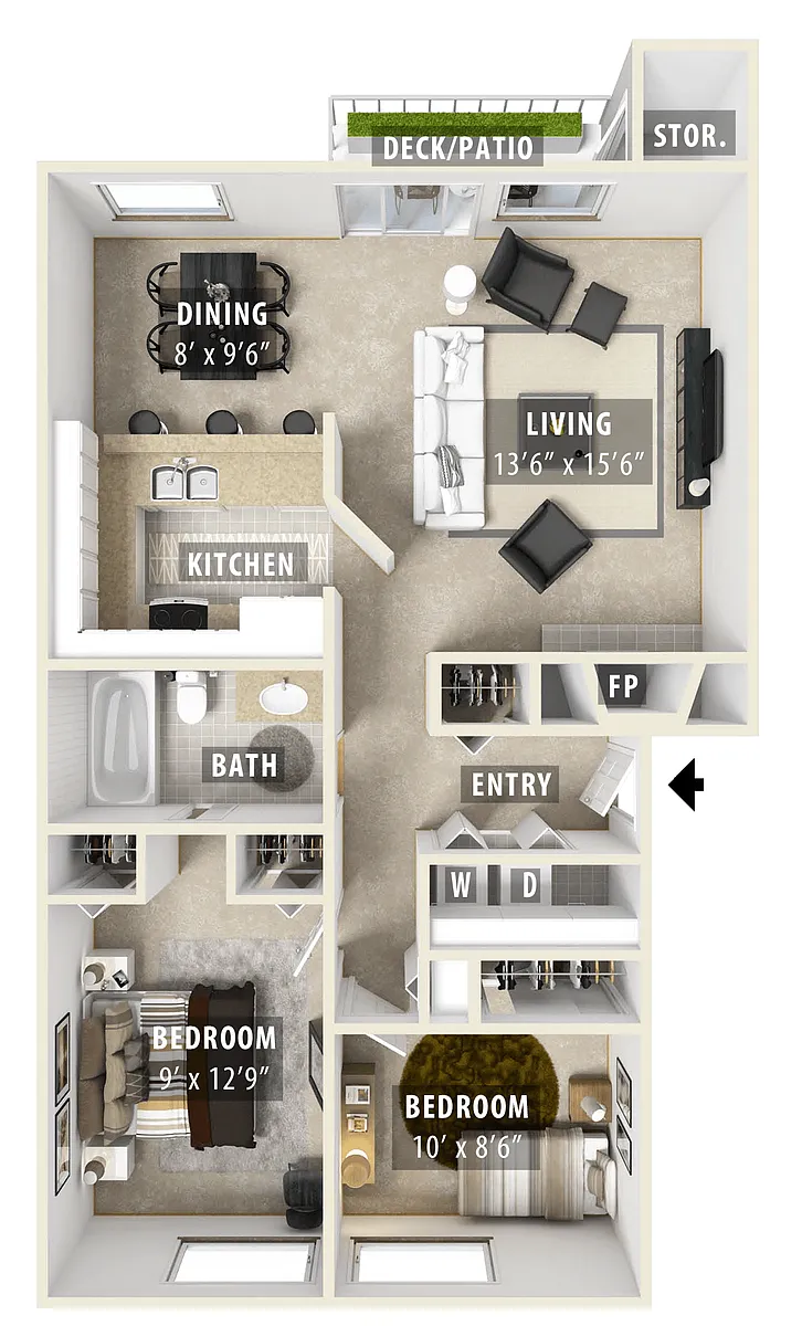 Floor plan Aspen