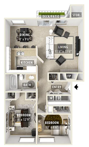 Floor plan Aspen