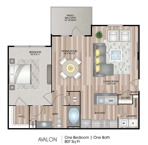 Floor plan Avalon
