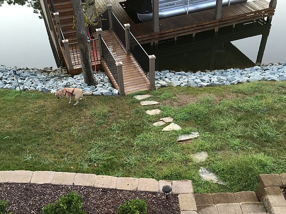 Short walk to boathouse