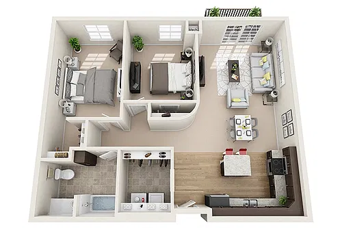 Floor plan B2