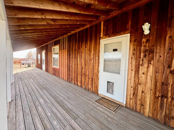 Beautiful deck faced toward the Wind River Mountain Range