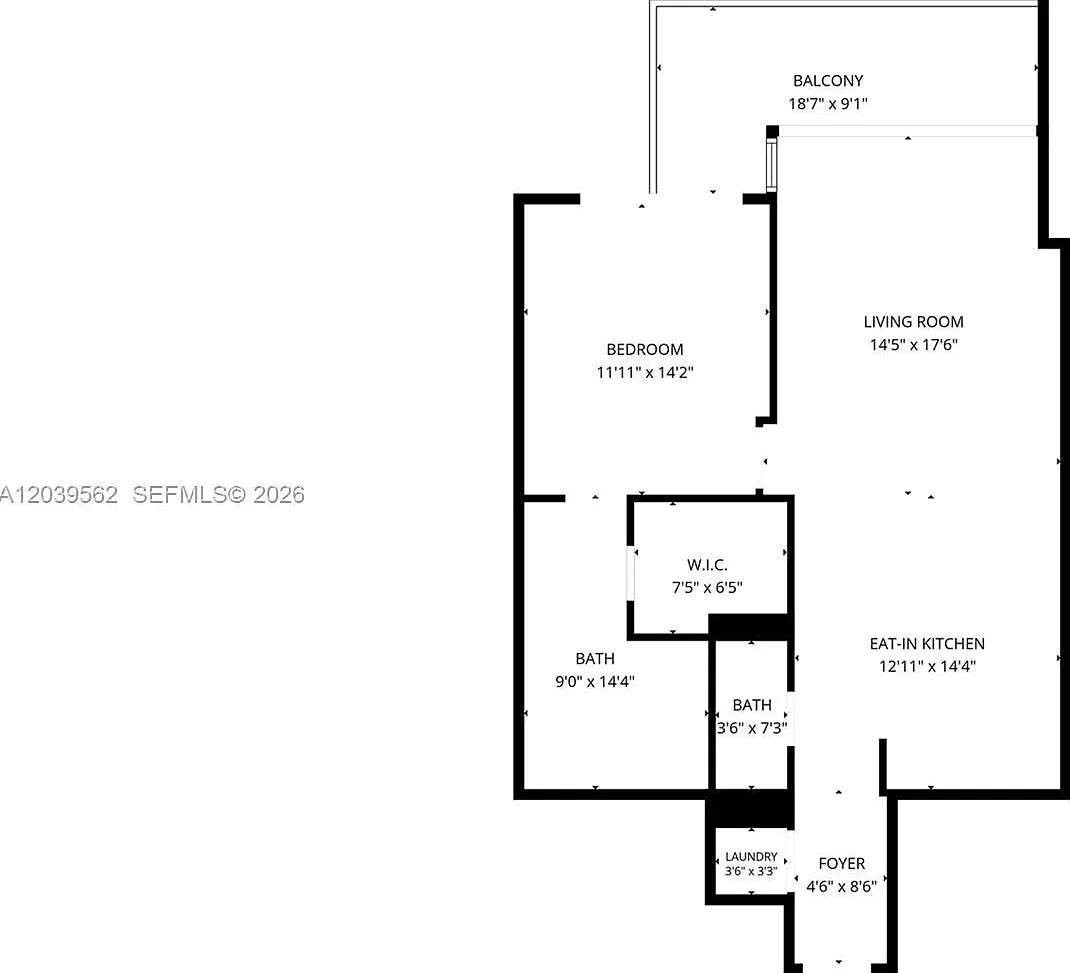 1 bed, 1.5 bath, 886 sqft, $4,300 — Photo 4
