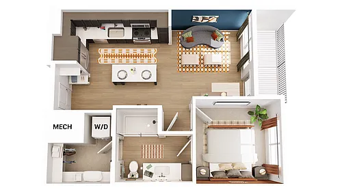Floor plan A1