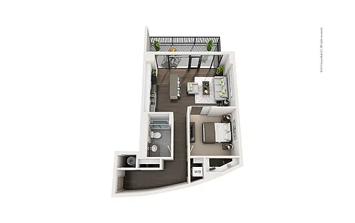 Floor plan Highrise A16