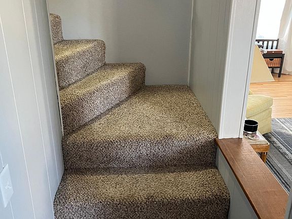 Bedroom & Bathroom are upstairs.