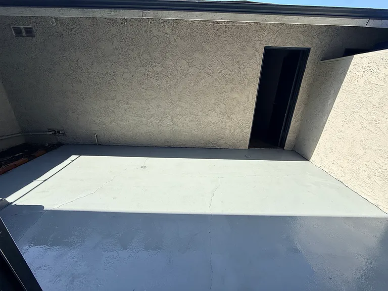Patio provides private access to 2 car garage