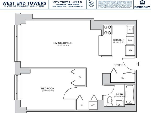 2nd image of 75 W End Ave APT C14b