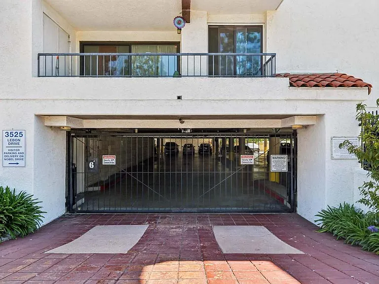 Garage entrance