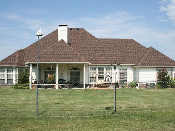 Large Porch on Rear of House
