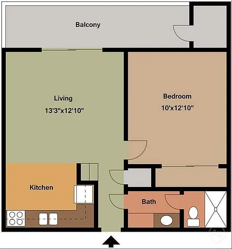 Floor plan A1U