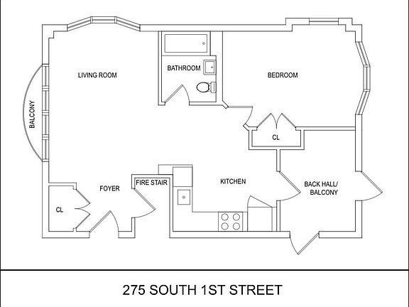 2nd image of 275 S 1st St APT 2L