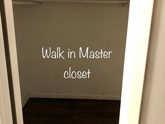 Walk In Master closet
