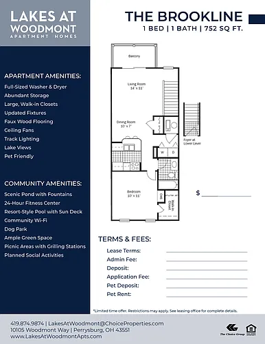 Floor plan Brookline
