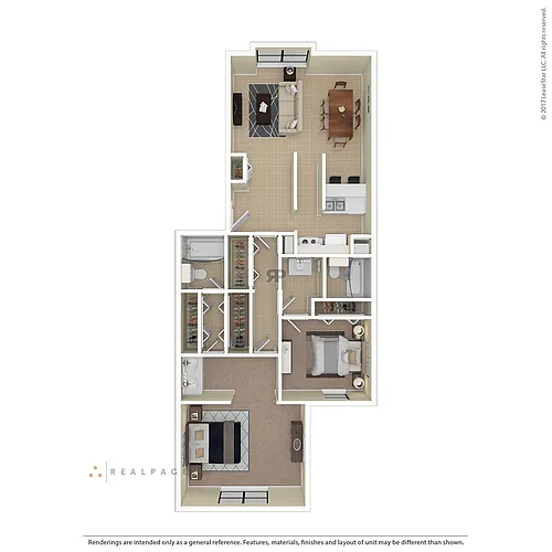 Floor plan The Bleu