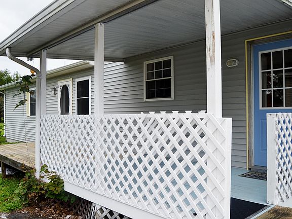 side covered porch entry