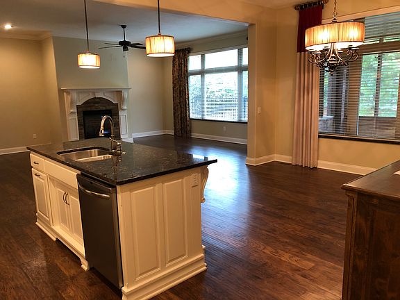 Open living and dining