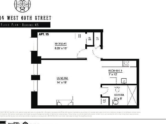 2nd image of 14 W 69th St APT 15